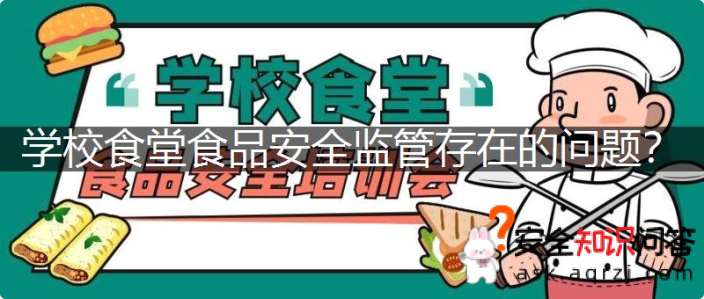 学校食堂食品安全监管存在的问题？